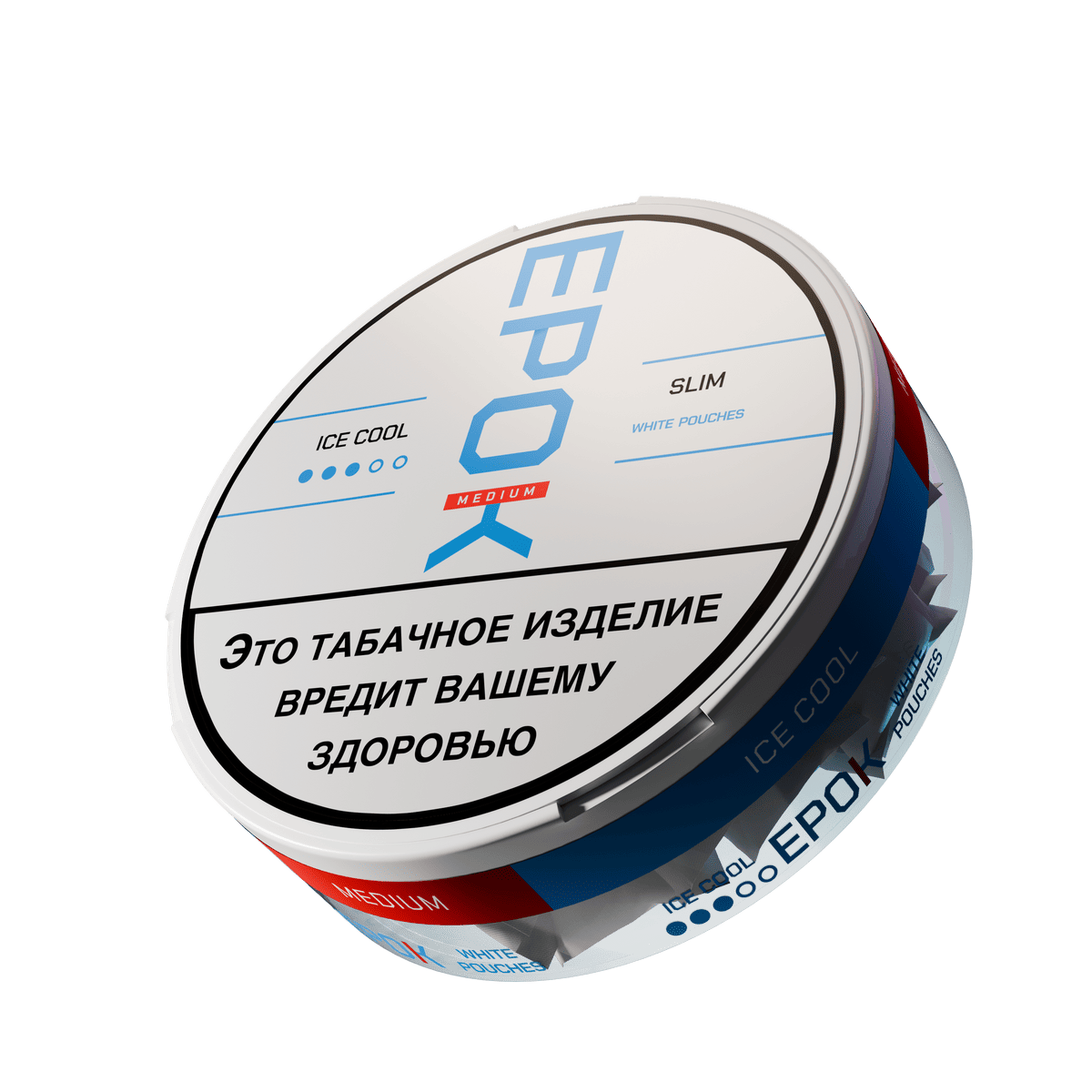 epok0001 Жевательный табак EPOK Slim Medium — Ice Cool