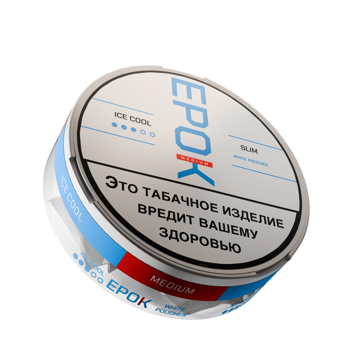 epok0002 Жевательный табак EPOK Slim Medium — Ice Cool